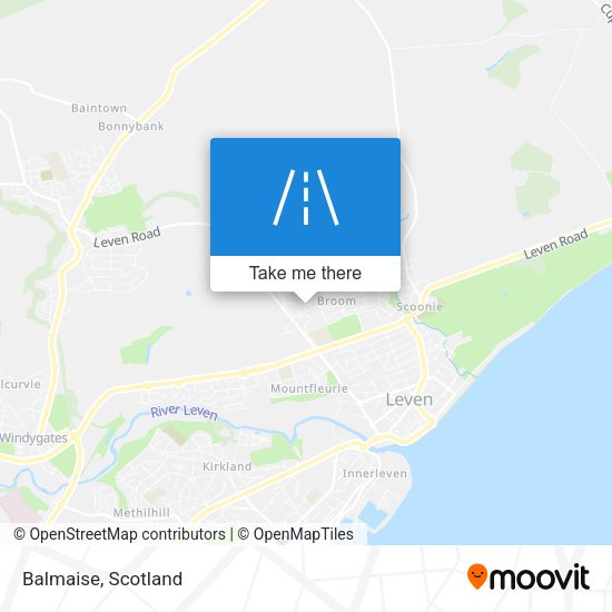 Balmaise map