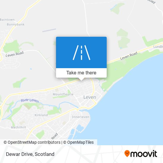 Dewar Drive map