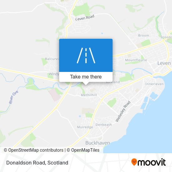 Donaldson Road map
