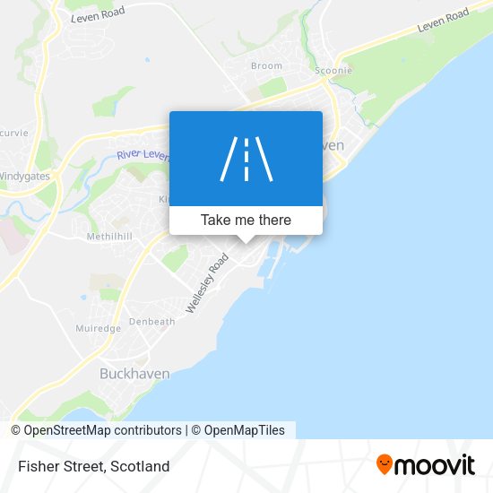 Fisher Street map