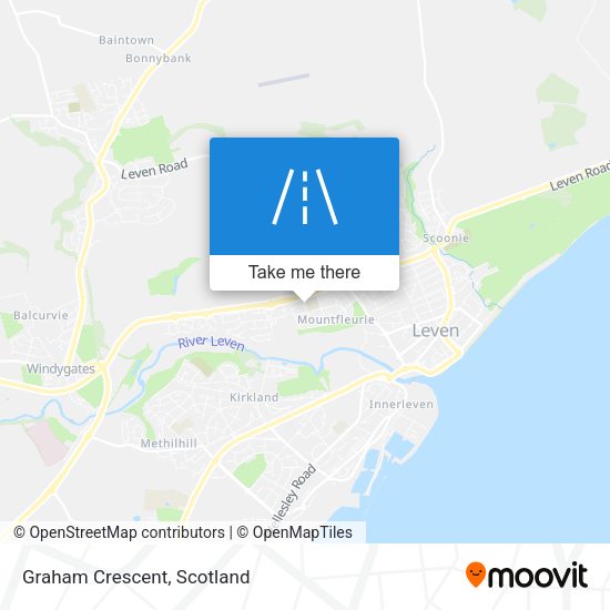 Graham Crescent map