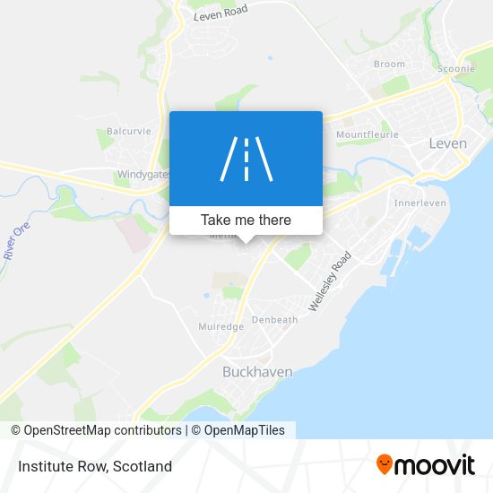 Institute Row map
