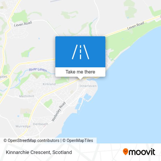 Kinnarchie Crescent map