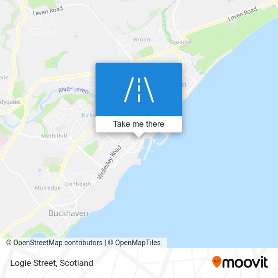 Logie Street map