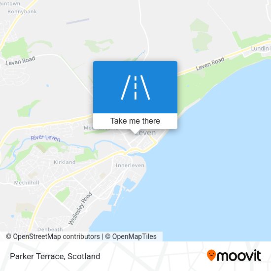 Parker Terrace map