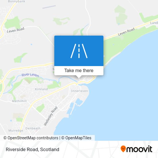 Riverside Road map