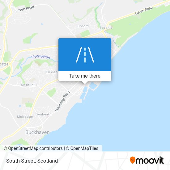South Street map