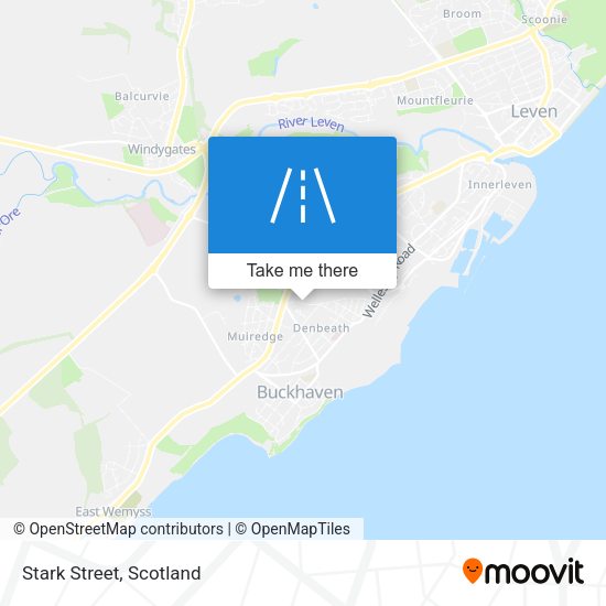 Stark Street map
