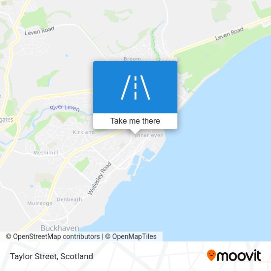Taylor Street map