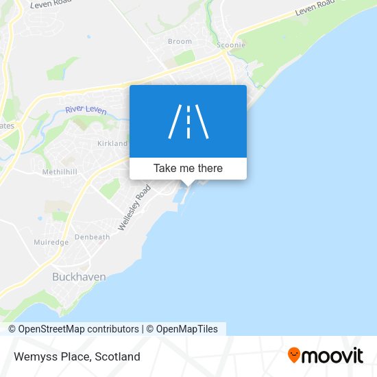 Wemyss Place map