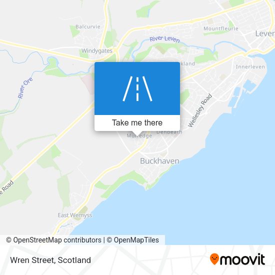 Wren Street map