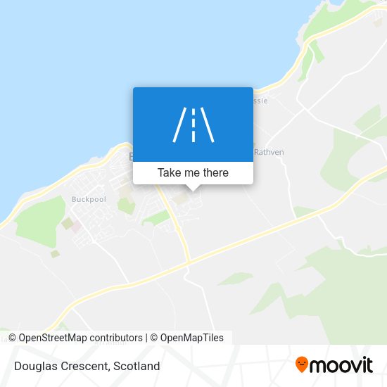 Douglas Crescent map