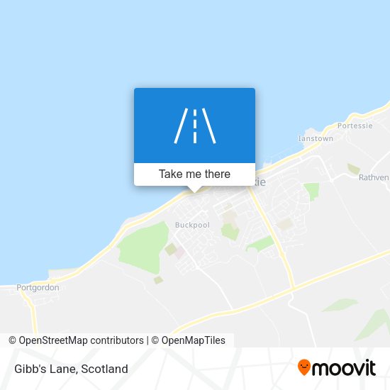 Gibb's Lane map