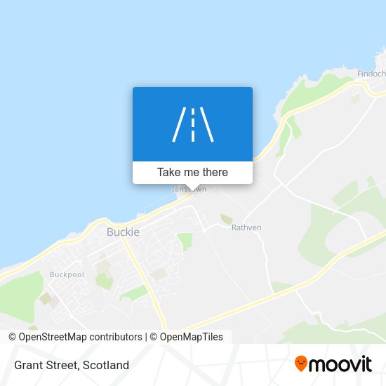 Grant Street map