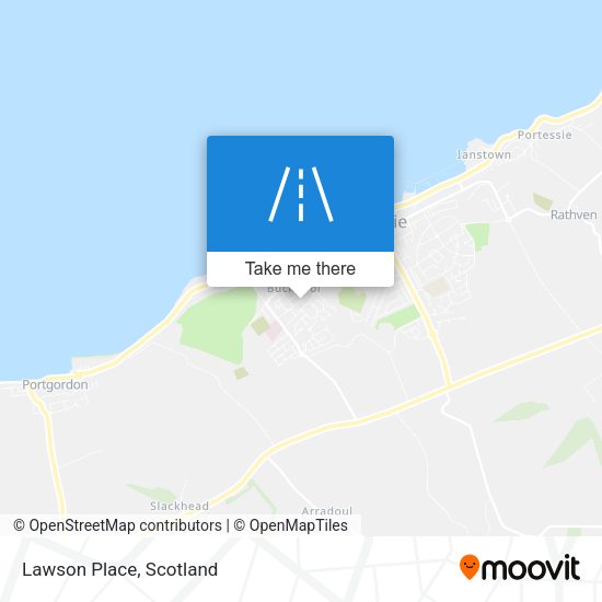 Lawson Place map