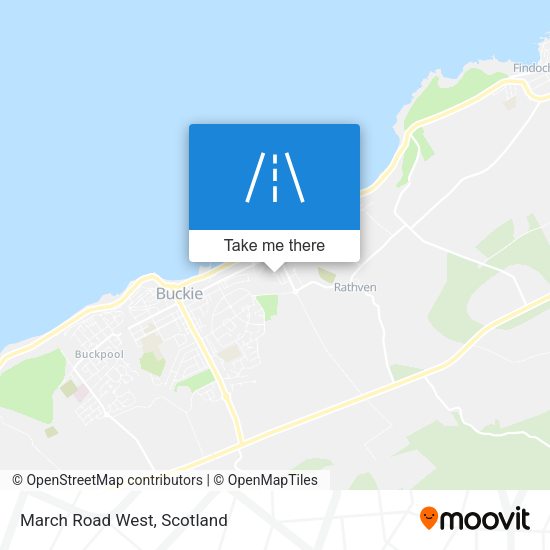 March Road West map