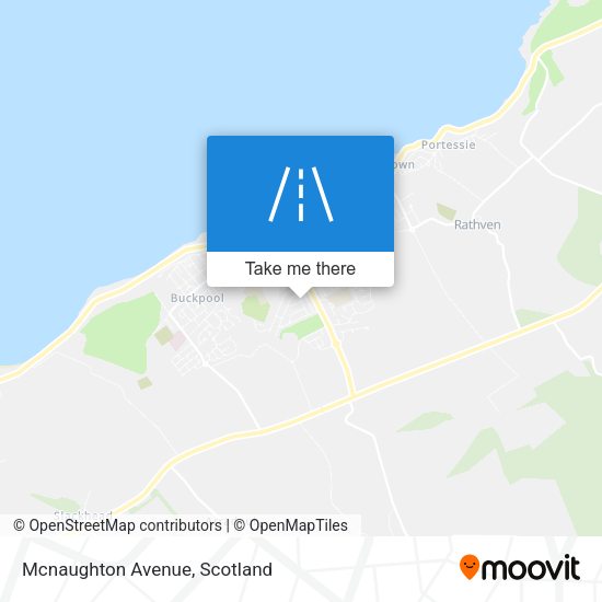 Mcnaughton Avenue map