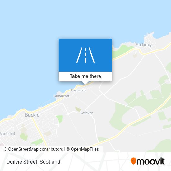 Ogilvie Street map