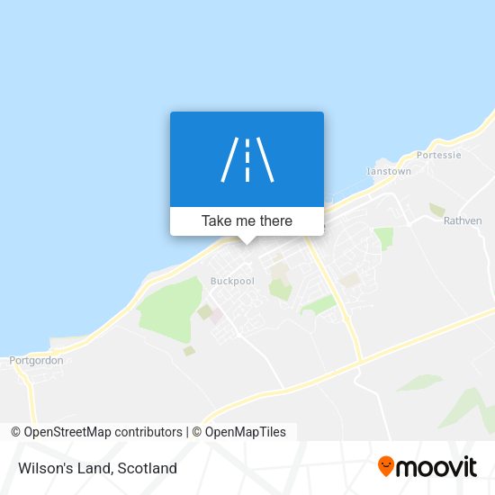 Wilson's Land map