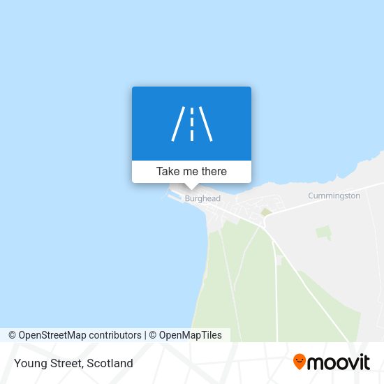 Young Street map