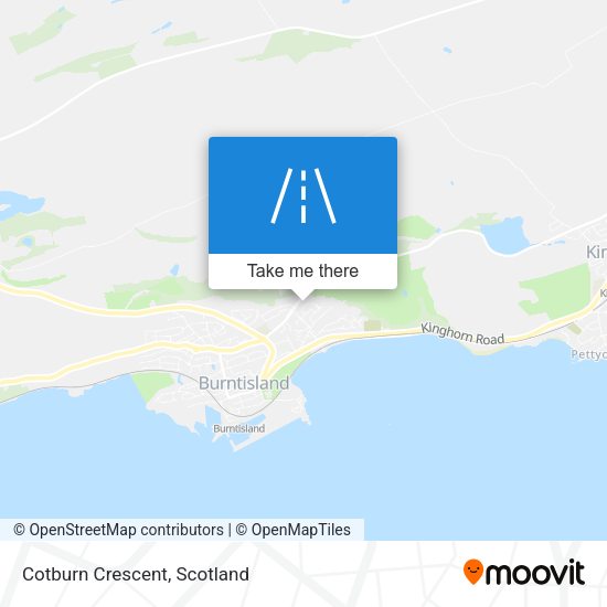 Cotburn Crescent map