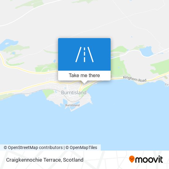 Craigkennochie Terrace map