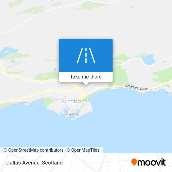 Dallas Avenue map