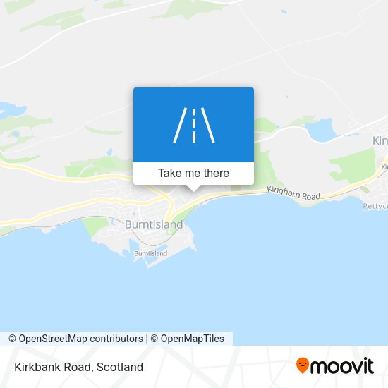 Kirkbank Road map