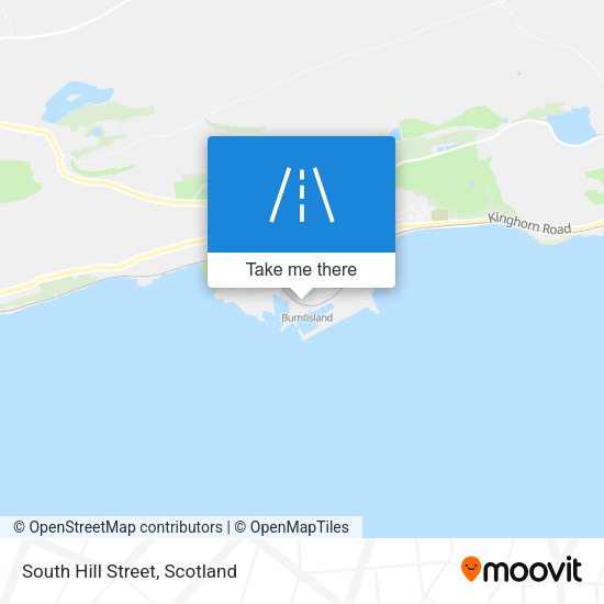 South Hill Street map