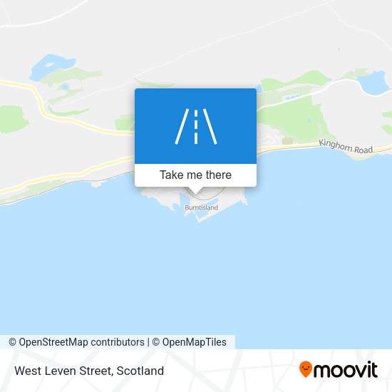 West Leven Street map