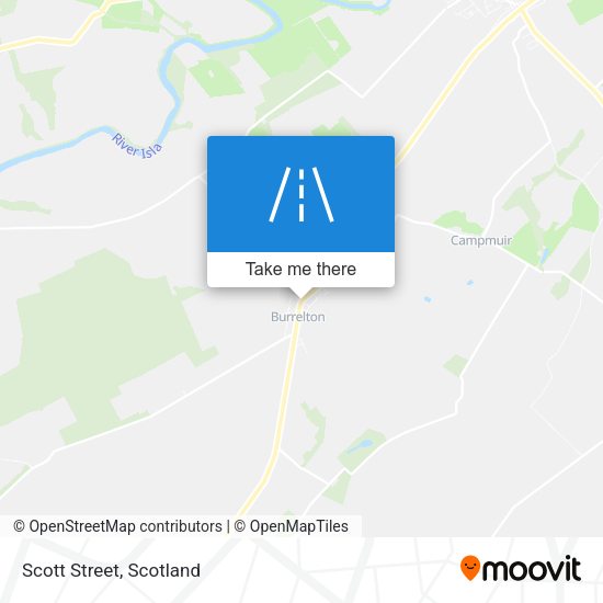 Scott Street map