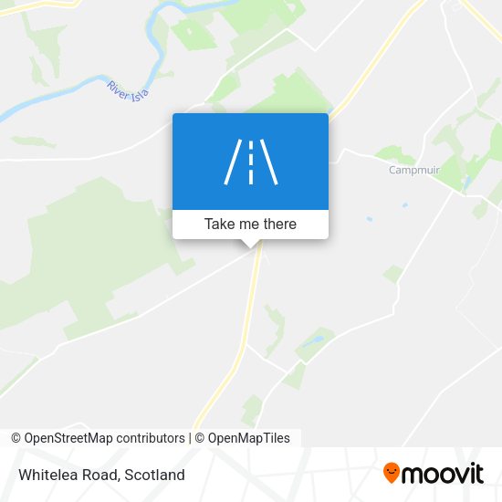 Whitelea Road map