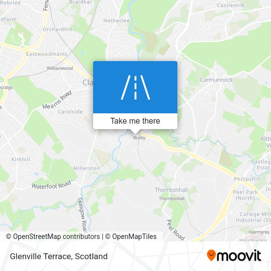 Glenville Terrace map