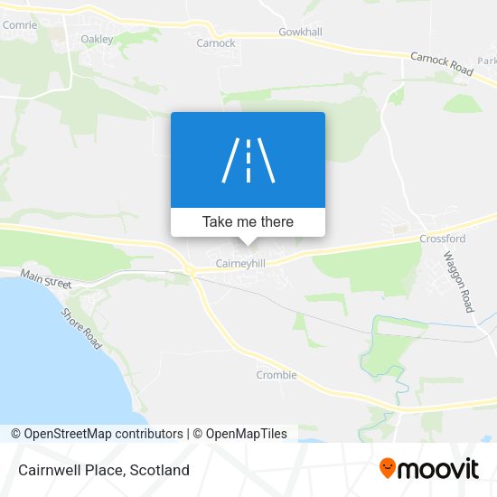 Cairnwell Place map