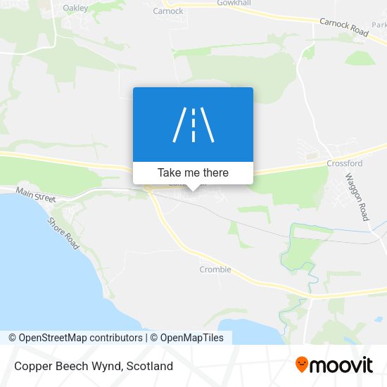 Copper Beech Wynd map