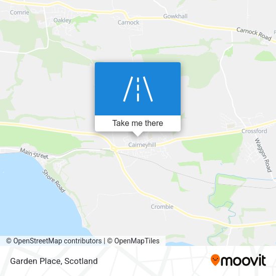 Garden Place map