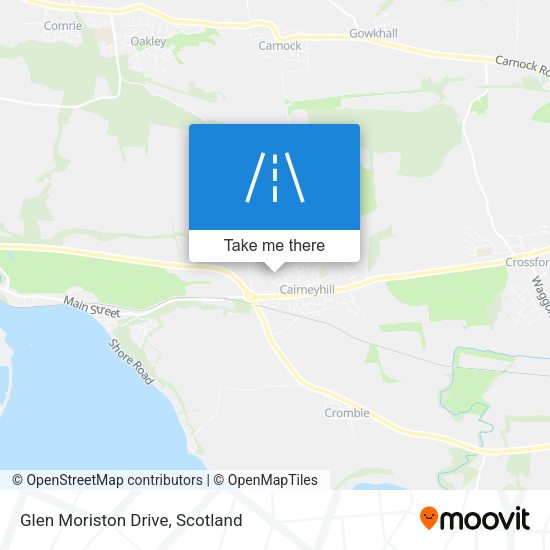 Glen Moriston Drive map