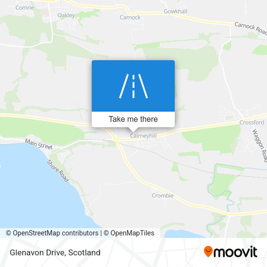 Glenavon Drive map