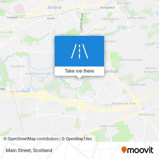 Main Street map