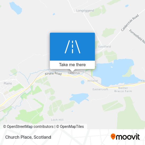 Church Place map