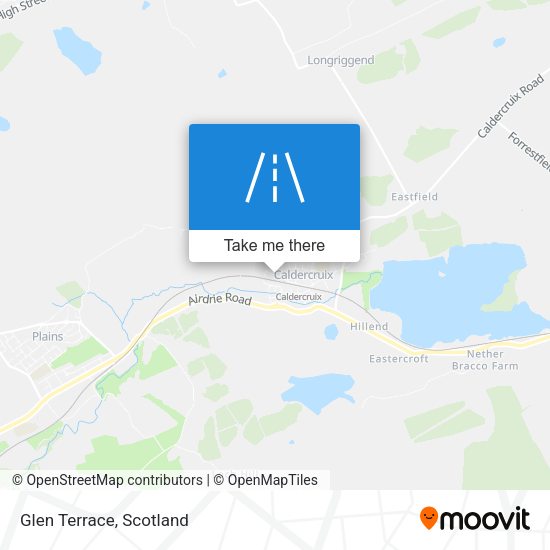 Glen Terrace map
