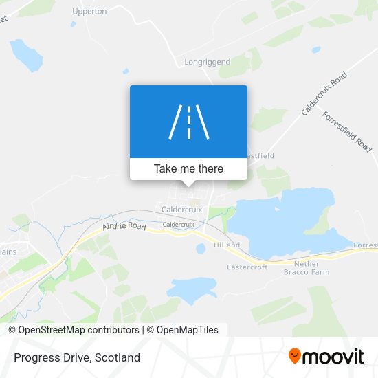 Progress Drive map