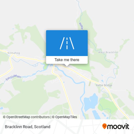 Bracklinn Road map