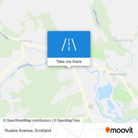 Ruskie Avenue map