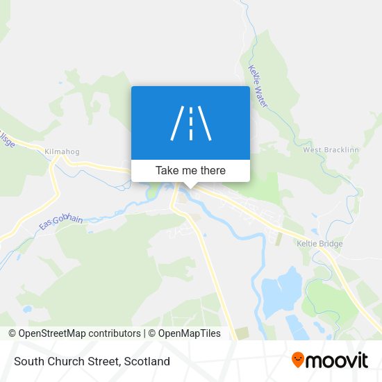 South Church Street map