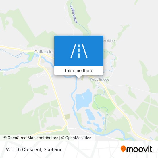 Vorlich Crescent map
