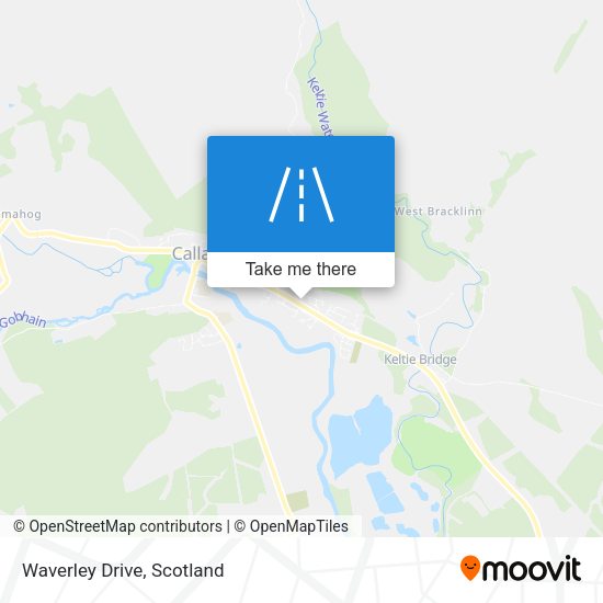 Waverley Drive map