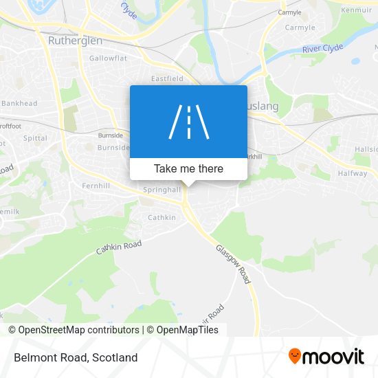 Belmont Road map