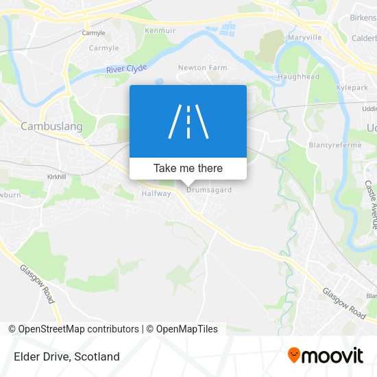 Elder Drive map