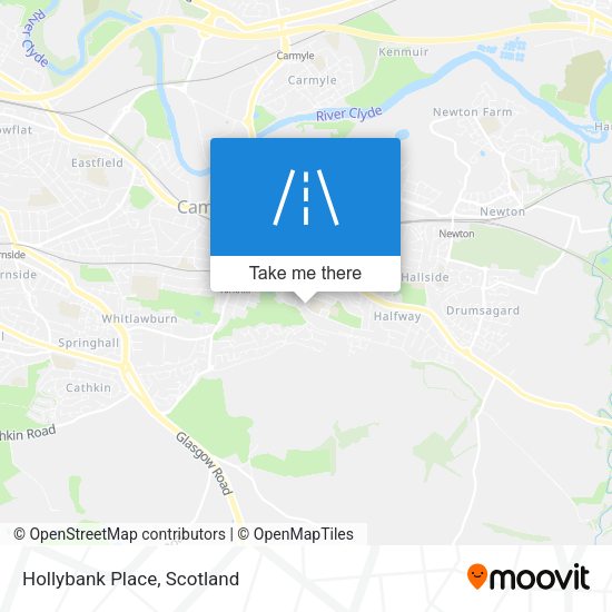 Hollybank Place map